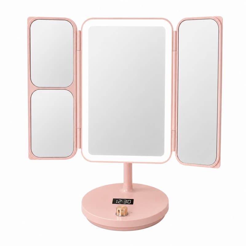 Дзеркало для макіяжу Xiaomi Jordan Judy LED Lighted Makeup Mirror (NV536) Pink