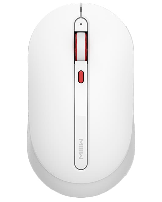 Мишка бездротова Xiaomi MiiiW Wireless Mute Mouse White MWMM01