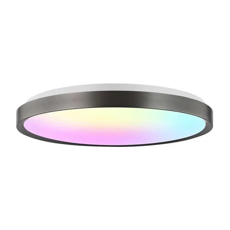 Стельовий смарт-світильник Xiaomi Yeelight Jupiter D 400mm Ceiling Light-White With Black Frame Smart RGB (YLXDD-0270)