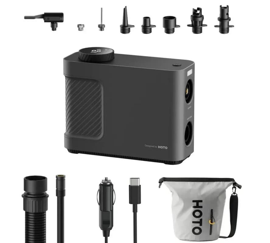 Компресор автомобільний Xiaomi HOTO Air Pump Master (QWCQB002)