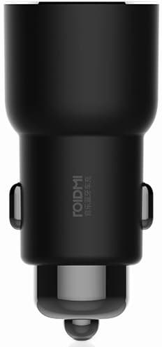 FM-трансмітер Xiaomi RoidMi / MOJIETU 3S BFQ04RM Bluetooth Car FM-Transmitter (3.4A / 20W, 2USB) Black (1A081OVB)