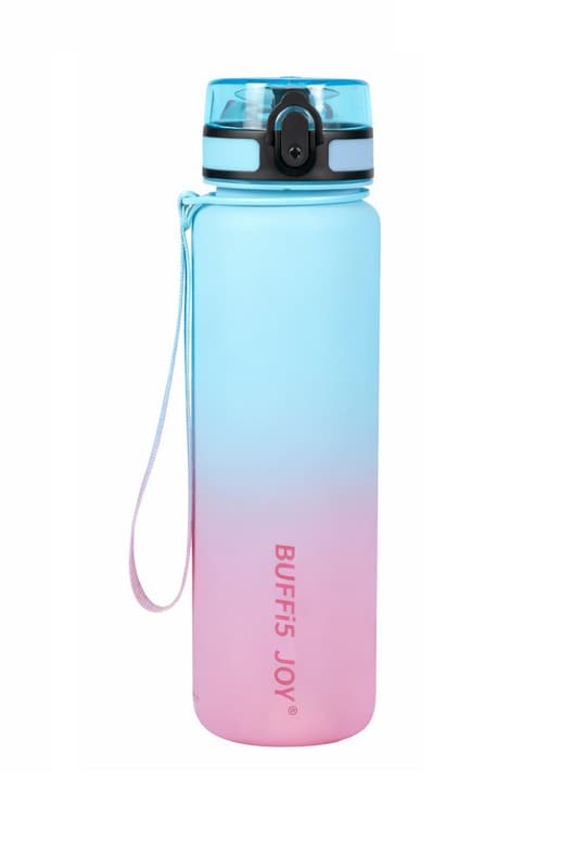 Пляшка для води Xiaomi BUFFi5 JOY outdoor sports water cup 1000 мл Blue-Pink