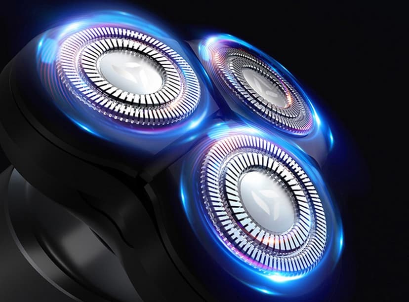 Електроритва Xiaomi DOCO Shaver Black RS002 _роторна система