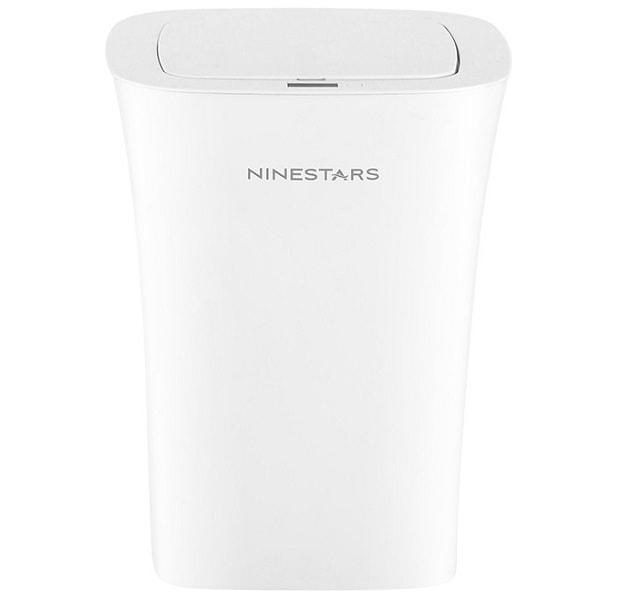 Умное мусорное ведро Xiaomi Ninestars Waterproof Induction Trash White (DZT-10-11S) - фото 1 з 15