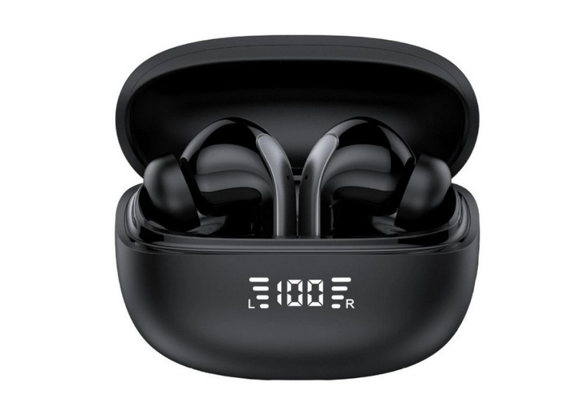 Бездротові навушники XIAOMI Haylou AirFree (OW03 Black) - фото 1 з 7