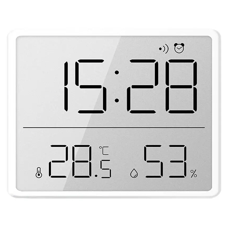 Термогігрометр Xiaomi YIDA Time 8218 White - фото 1 з 6