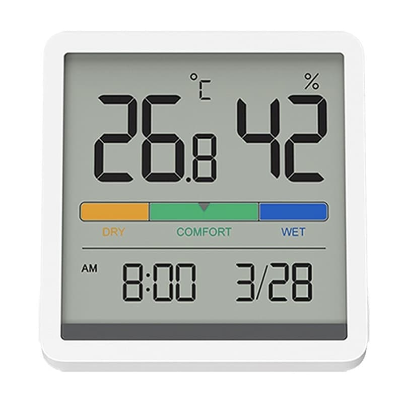 Цифровий гігрометр Xiaomi Miiiw Temperature Humidity Clock White S210 (MW22S06)