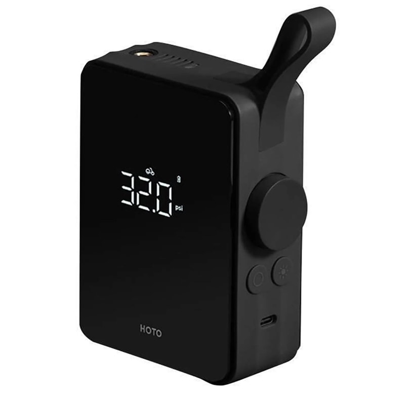 Компресор Xiaomi HOTO Portable Electric Tire Inflator (QWCQB001) - фото 1 з 15