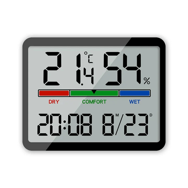 Термогігрометр Xiaomi YIDA Time 8280 Black