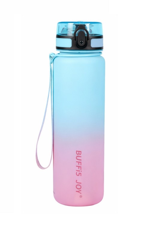 Пляшка для води Xiaomi BUFFi5 JOY outdoor sports water cup 1000 мл Blue-Pink - фото 1 з 6