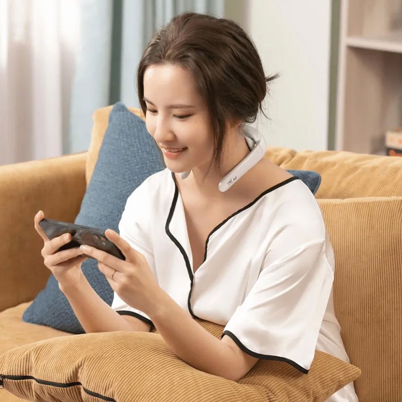 Масажер для шиї Xiaomi Jeeback Neck massager G6 Silver - фото 6