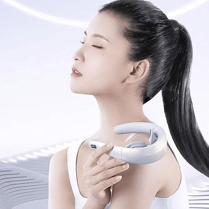 Масажер для шиї Xiaomi Jeeback Neck massager G6 Silver - фото 2