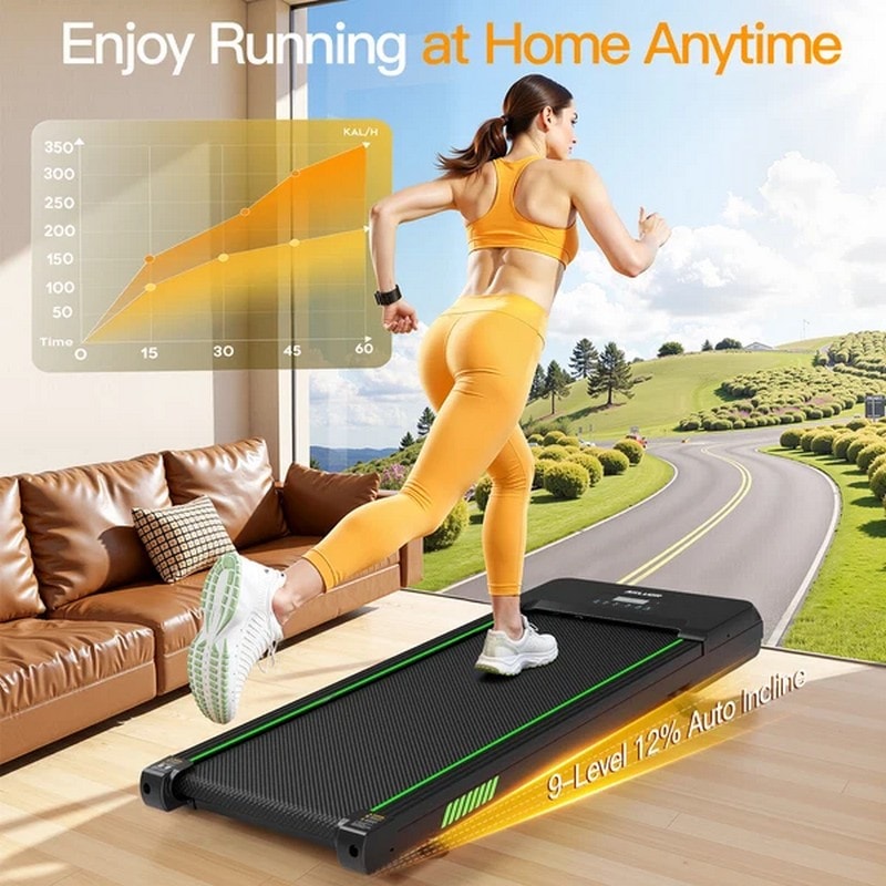 Бігова доріжка з автоматичним нахилом AKLUER TW140L Walking Treadmill - фото 9