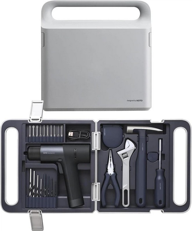 Набір інструментів Xiaomi HOTO 12V Brushless Drill Tool Set (QWDZGJ001) - фото 2
