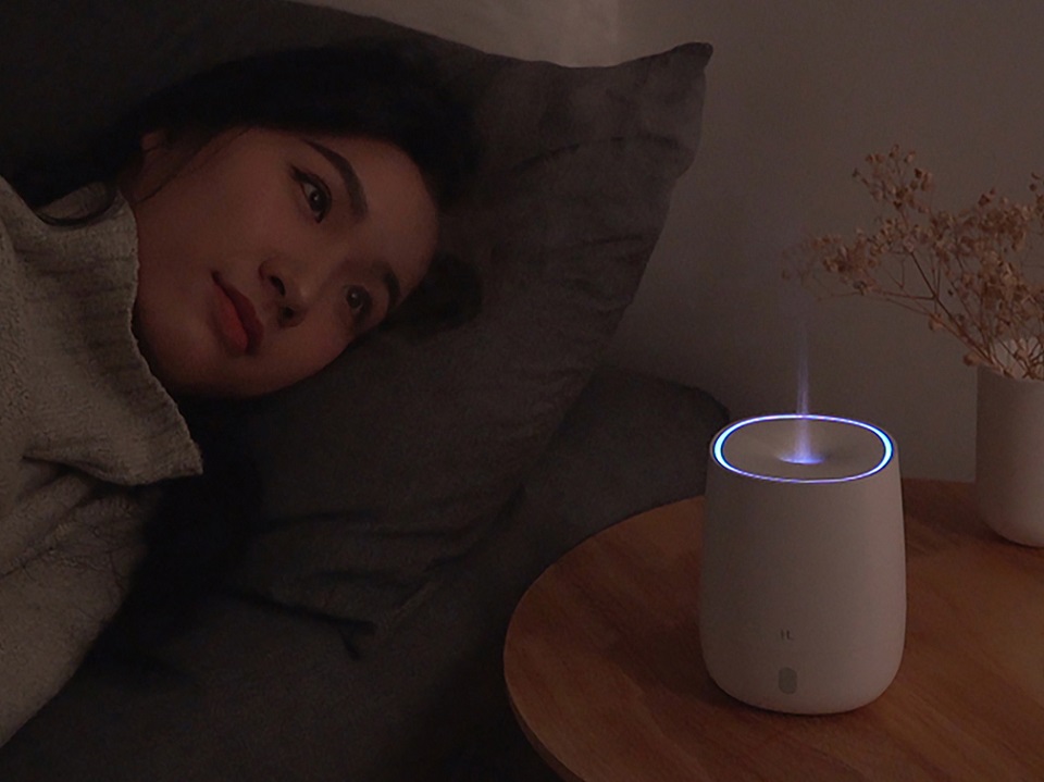 Ароматерапевтичний зволожувач Xiaomi HL Aromatherapy machine функція нічника
