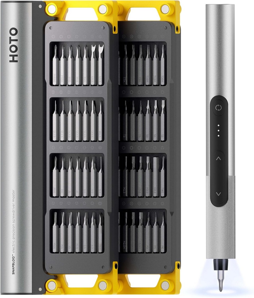 Набір електричних прецизійних викруток HOTO SNAPBLOQ™ S-A01 56 предметів (QWLSA002) 1