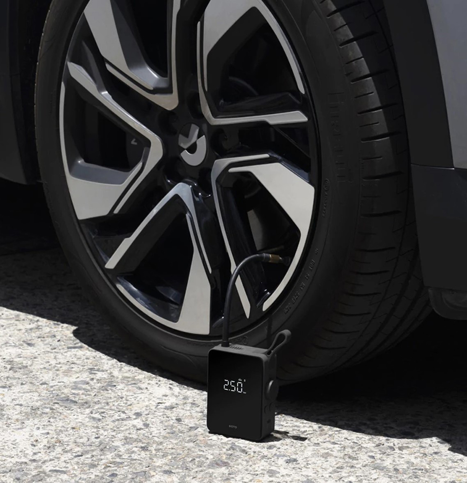 Xiaomi HOTO Portable Electric Tire Inflator (QWCQB001) фото 2