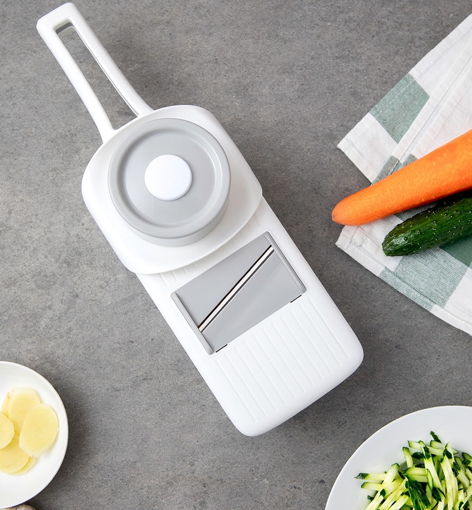 Багатофункціональна терка для овочів Xiaomi HuoHou White HU0137 вид зверху