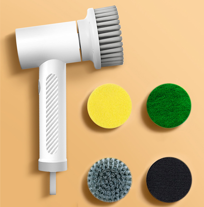 Электрощетка беспроводная для уборки Xiaomi Xiaoda Cleaning Brush White фото 4