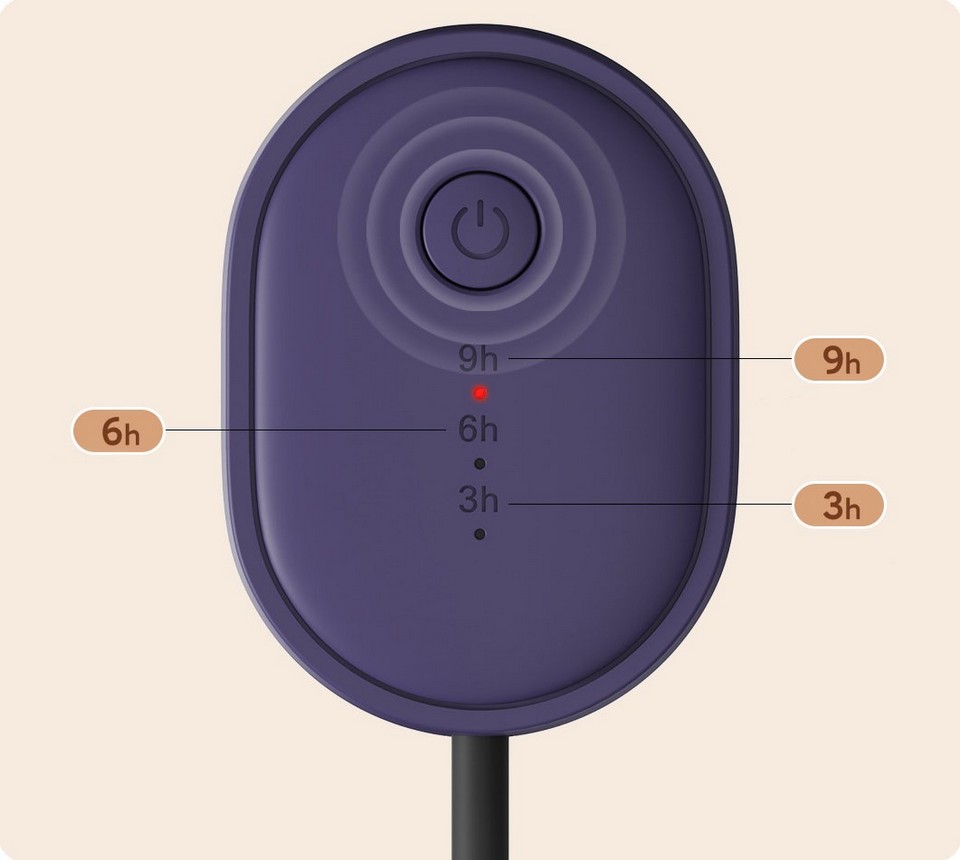 Сушарка для взуття Xiaomi Sothing Smart Zero-Shoes Dryer White DSHJ-S-1904C_таймер